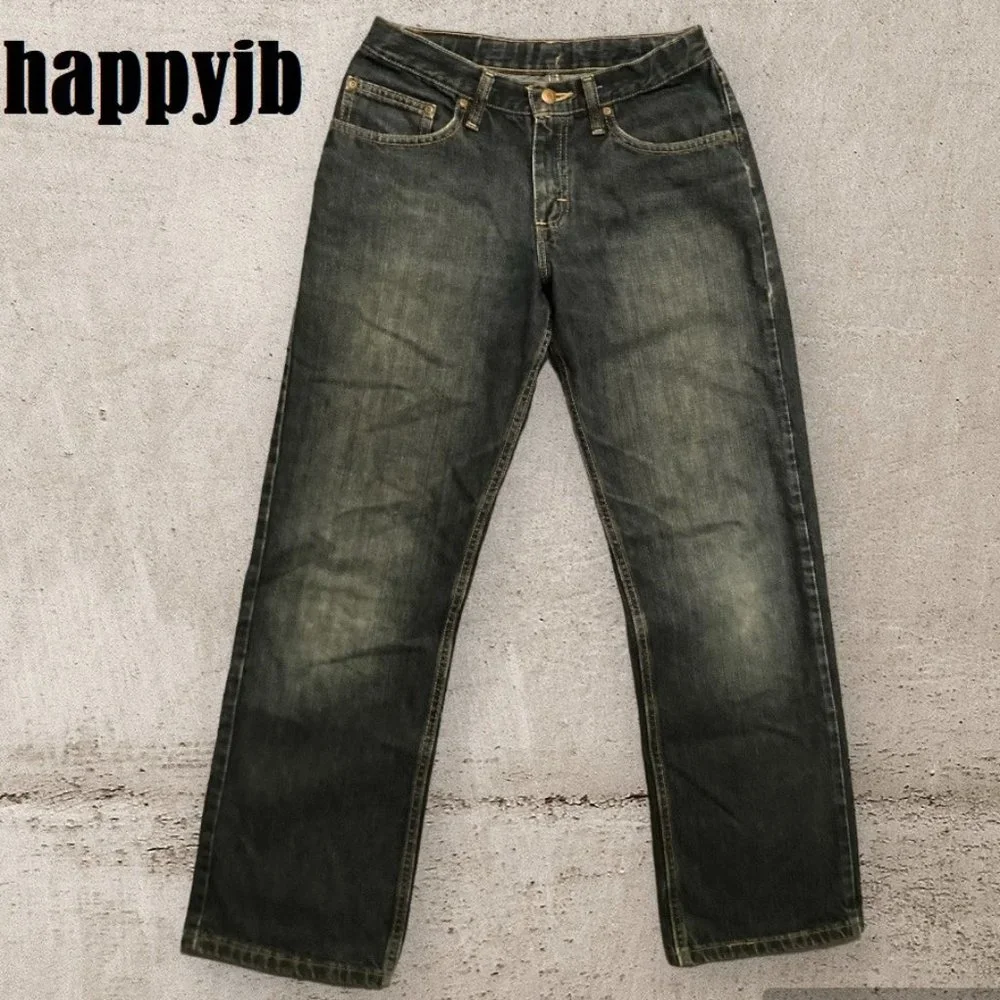 EUC Lee Premium Select Boys Medium Wash Denim Jeans Blue Size 18R (#1)